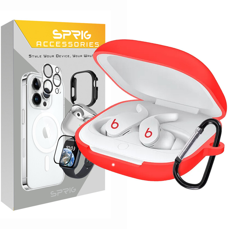 کاور اسپریگ مدل Silicon-SP مناسب برای کیس هدفون بی سیم بیتس Fit Pro