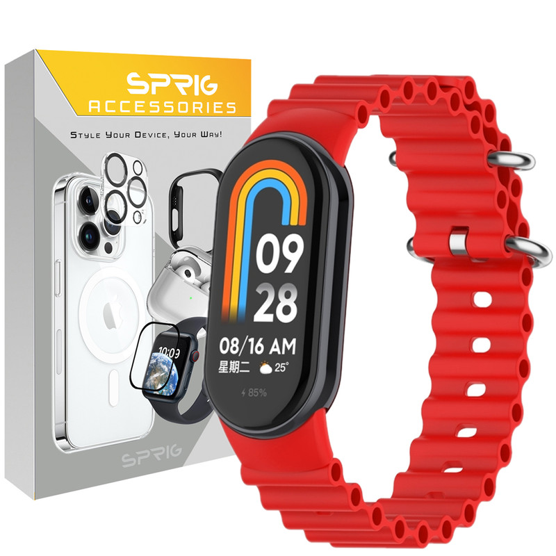 بند اسپریگ مدل Ocean MI مناسب برای ساعت هوشمند شیائومی Mi band 9