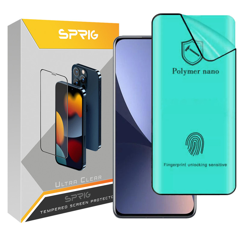 محافظ صفحه نمایش نانو پلیمر اسپریگ مدل PMMA مناسب برای گوشی موبایل شیائومی 12X / 12