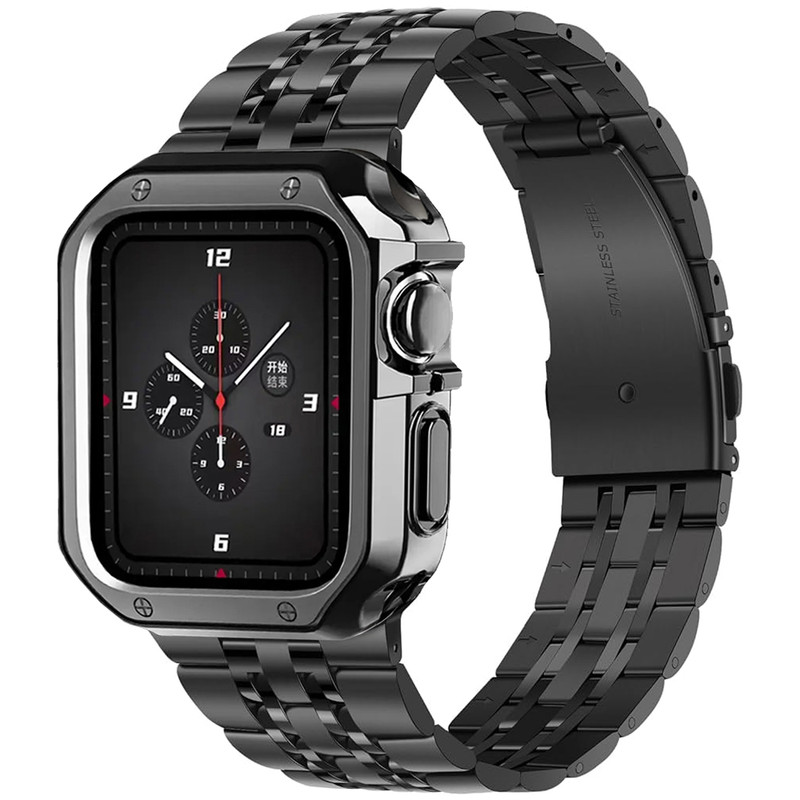 بند اسپریگ مدل 7BeadLUX مناسب برای اپل واچ Ultra / Ultra 2 49mm به همراه کاور