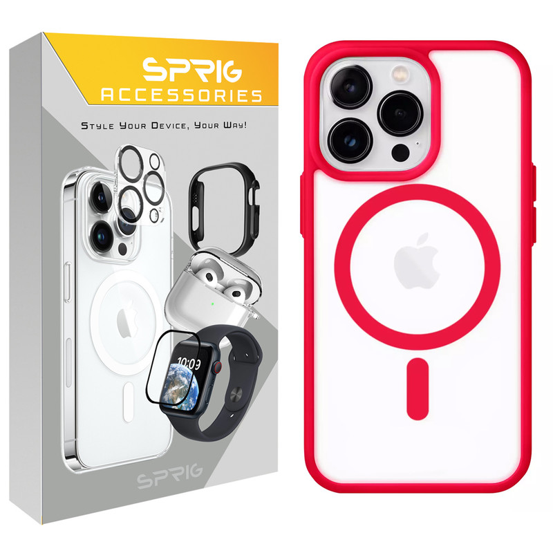 کاور اسپریگ مدل Border Magsafe مناسب برای گوشی موبایل اپل Iphone 13 Pro Max