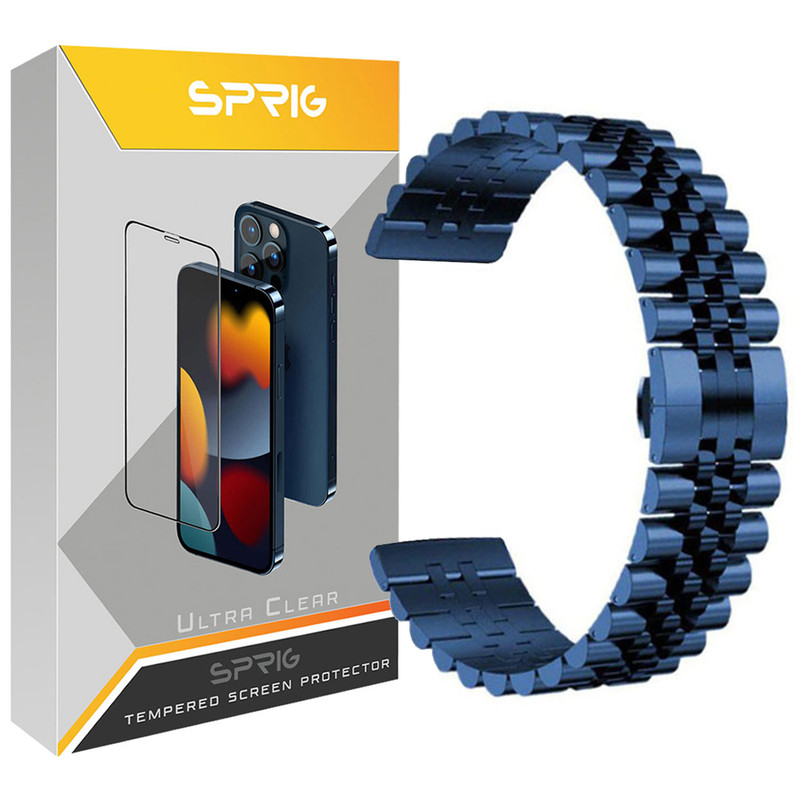 بند اسپریگ مدل 5Bead مناسب برای ساعت هوشمند سامسونگ Galaxy Watch 4/5/6 سایز 40/43/44/46/47 میلی متری