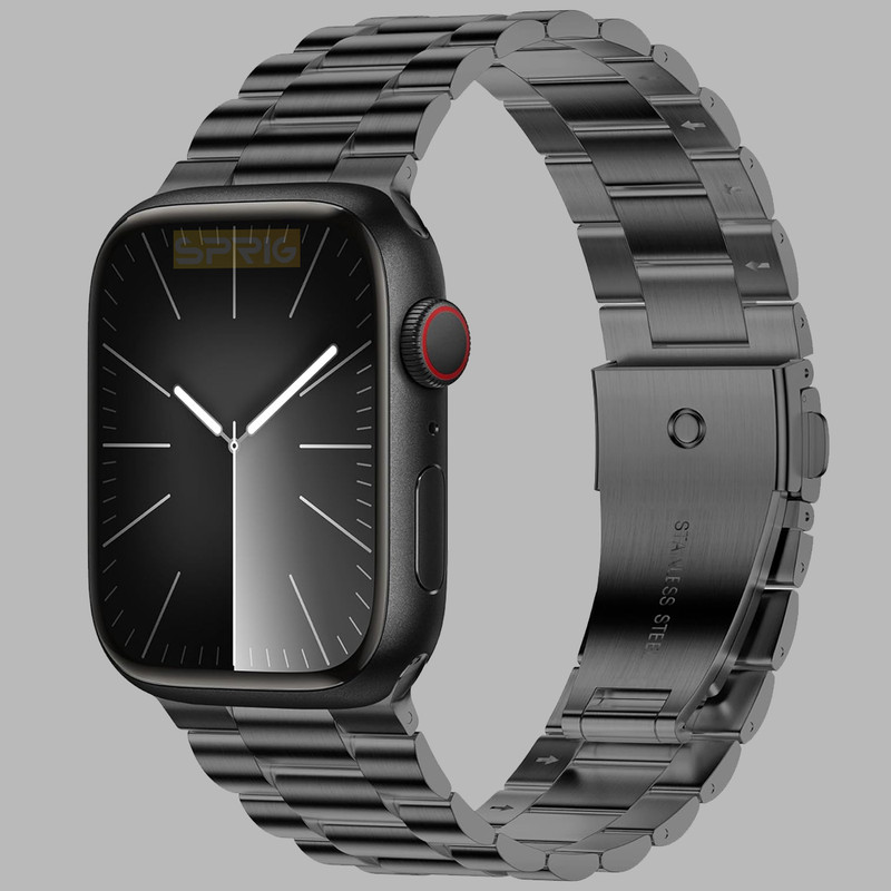 بند اسپریگ مدل 3Bead SP مناسب برای اپل واچ سری Se/Ultra/Ultra 2/1/2/3/4/5/6/7/8/9 سایز 42/44/45/49 میلی متری