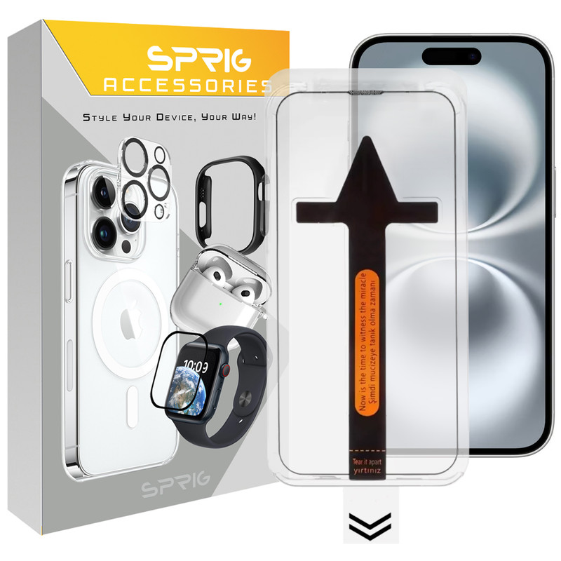 محافظ صفحه نمایش اسپریگ مدل Easy Kit مناسب برای گوشی موبایل اپل Iphone 15 Pro Max
