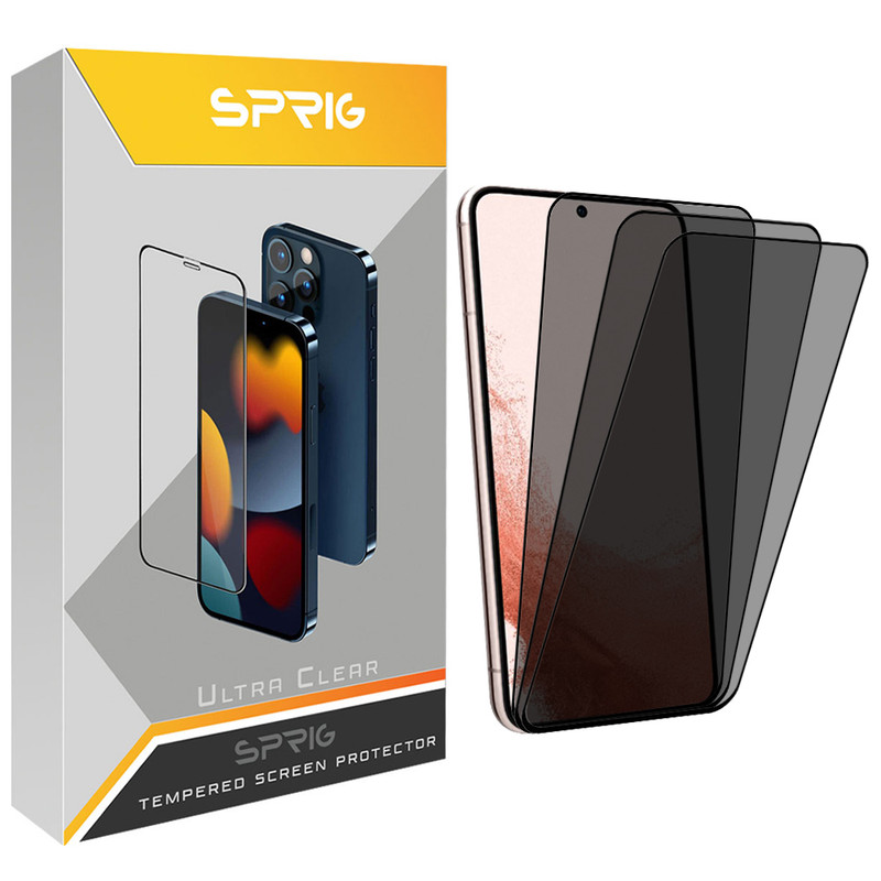 محافظ صفحه نمایش حریم شخصی اسپریگ مدل PRYSP مناسب برای گوشی موبایل شیائومی Redmi Note 9S / 9 Pro / 9 Pro Max بسته سه عددی