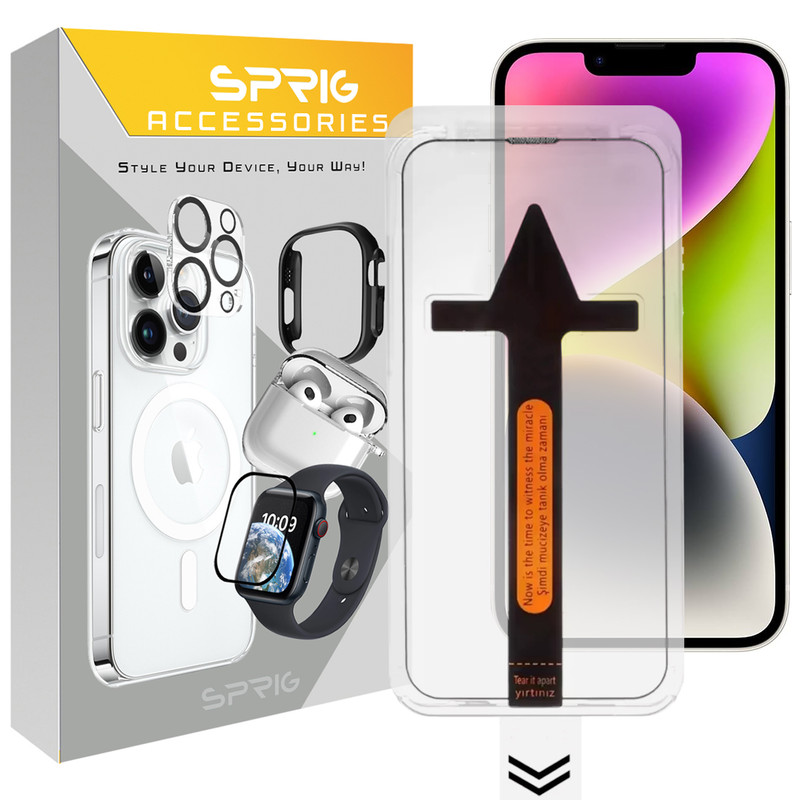 محافظ صفحه نمایش اسپریگ مدل Easy Kit مناسب برای گوشی موبایل اپل Iphone 13 / 13 Pro / 14