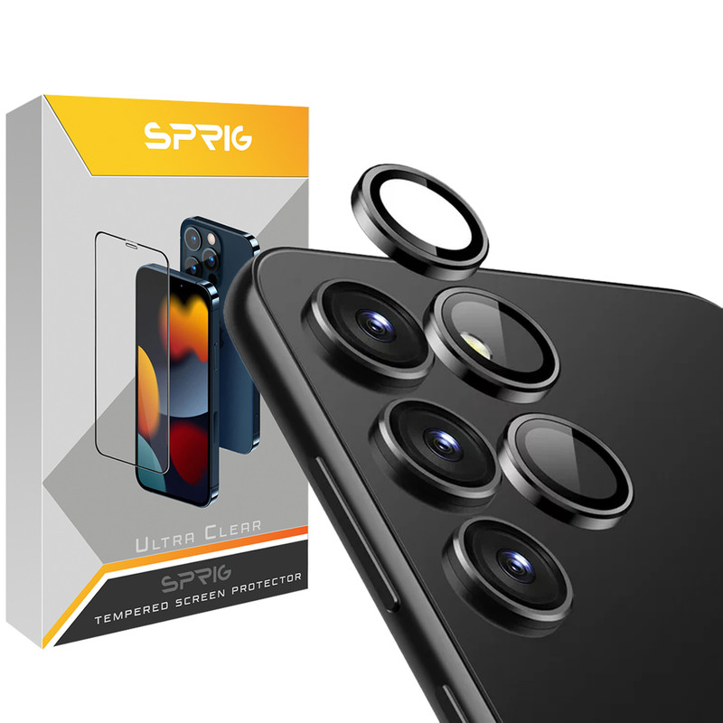 محافظ لنز دوربین اسپریگ مدل Ring metal مناسب برای گوشی موبایل سامسونگ Galaxy A54 5G