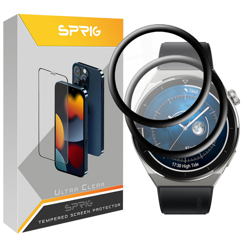 محافظ صفحه نمایش نانو اسپریگ مدل SPG مناسب برای ساعت هوشمند هوآوی GT3 Pro بسته دو عددی