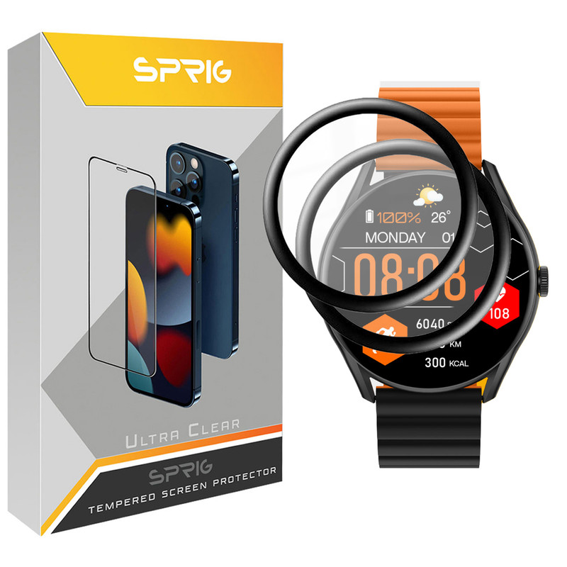 محافظ صفحه نمایش نانو اسپریگ مدل SPG مناسب برای ساعت هوشمند شیائومی Glorimi M1 Pro بسته دو عددی