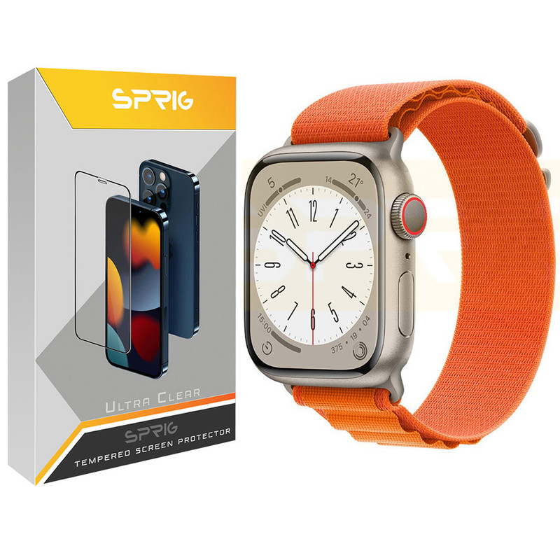 بند اسپریگ مدل Loop Alpine مناسب برای اپل واچ Series 9 41 میلیمتری