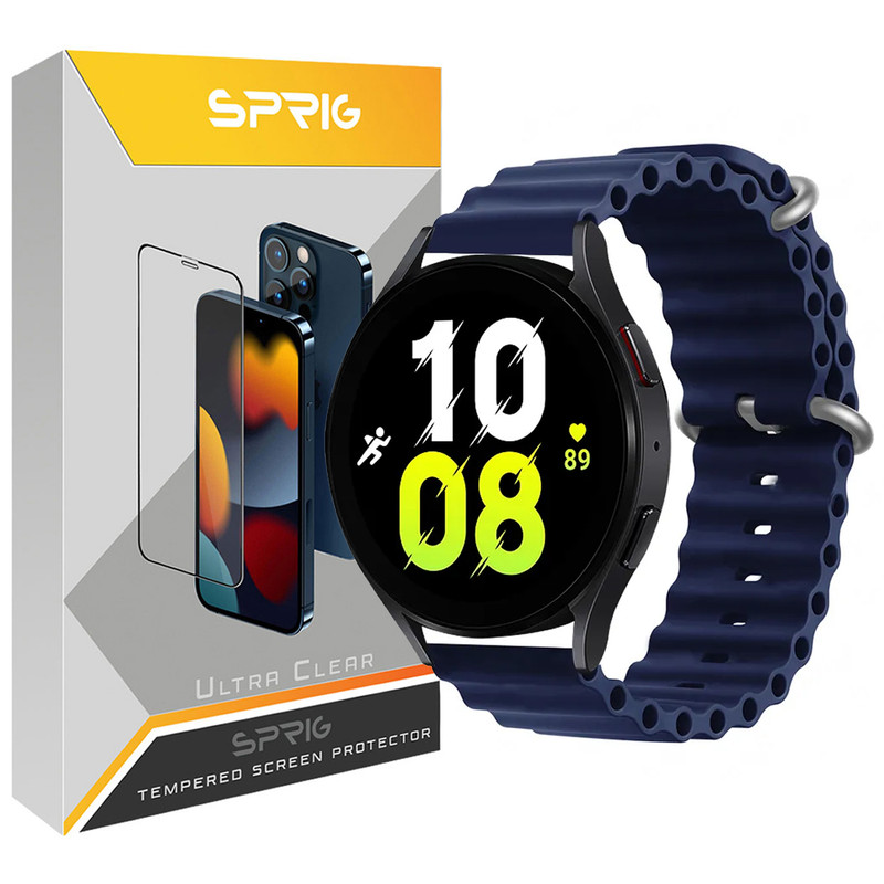 بند اسپریگ مدل Ocean-TW مناسب برای ساعت هوشمند سامسونگ Galaxy Watch 46mm