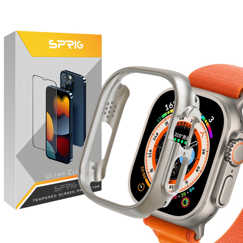 کاور اسپریگ مدل JustCase مناسب برای ساعت هوشمند الترا HK8 pro max 