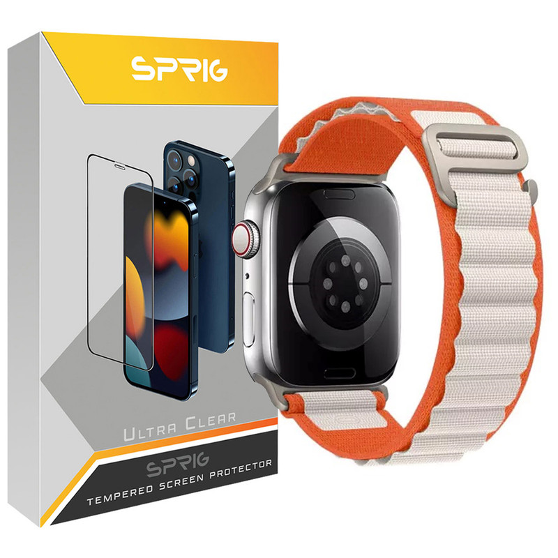 بند اسپریگ مدل Loop Alpine مناسب برای اپل واچ Series 8 Aluminum 45mm / Series 7 Aluminum 45mm
