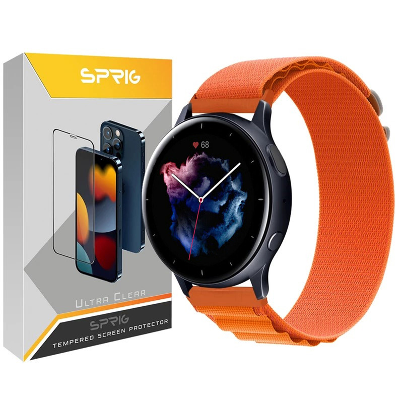 بند اسپریگ مدل Loop Alpine TW مناسب برای ساعت هوشمند امیزفیت GTR 3 / GTR Pro / GTR 4