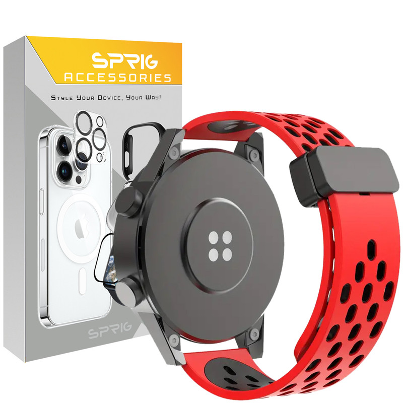 بند اسپریگ مدل Dual Color NK Magnetic مناسب برای ساعت هوشمند گارمین Vivoactive / Vivoactive 3 / Vivoactive HR / Luxe / Venu SQ
