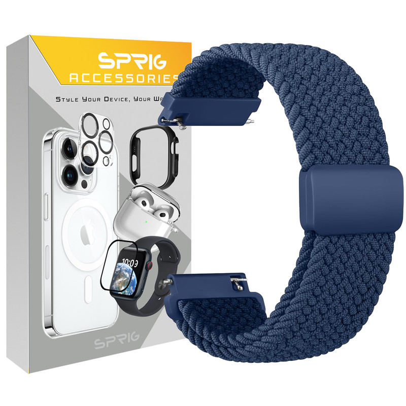 بند اسپریگ مدل Magnetic Solo Braided TW مناسب برای ساعت هوشمند میبرو Lite 3