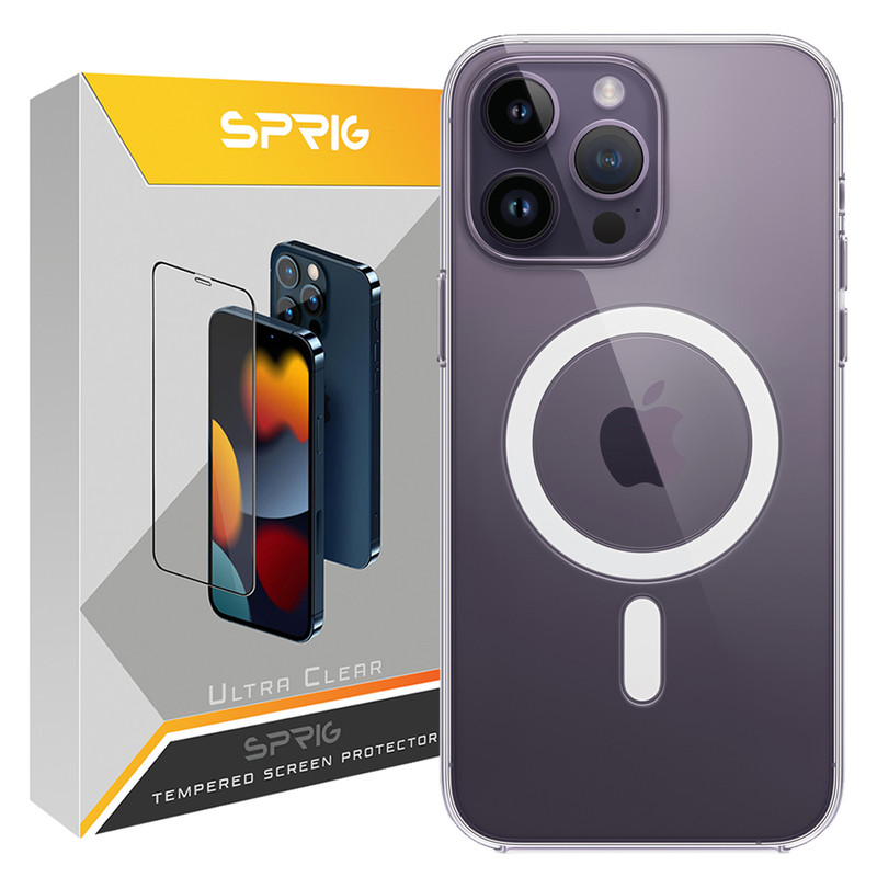 کاور اسپریگ مدل Clear Magsafe مناسب برای گوشی موبایل اپل Iphone 14 Pro