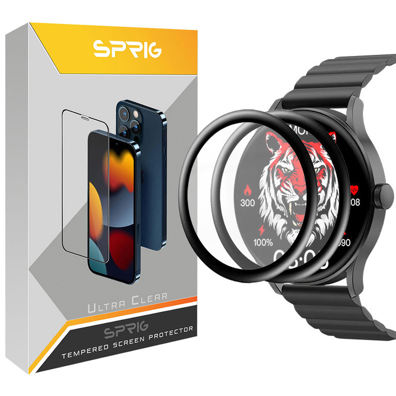 محافظ صفحه نمایش نانو اسپریگ مدل SPG مناسب برای ساعت هوشمند شیائومی Imiki TG1 بسته دو عددی