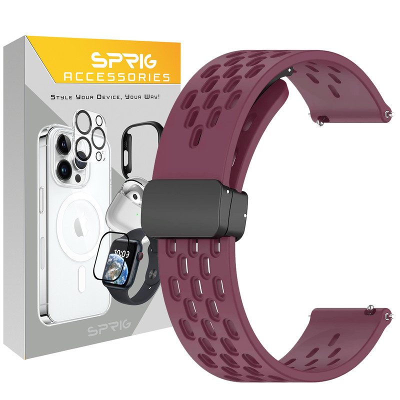 بند اسپریگ مدل Simple NK Magnetic مناسب برای ساعت هوشمند سامسونگ Galaxy watch 4 40mm / watch 4 44mm / watch 4 Classic 42mm / watch 4 classic 46mm