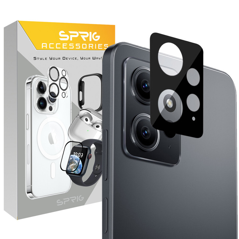 محافظ لنز دوربین اسپریگ مدل 3D-SP مناسب برای گوشی موبایل شیائومی Redmi Note 12 4G