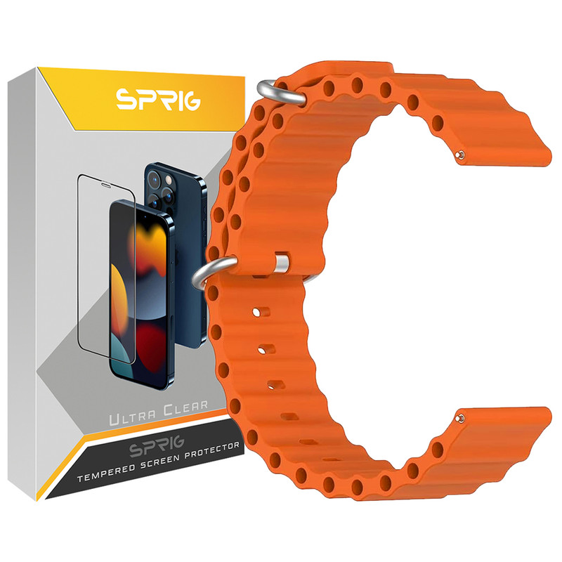 بند اسپریگ مدل Ocean SilicTW مناسب برای ساعت هوشمند هوآوی Watch 2 Pro