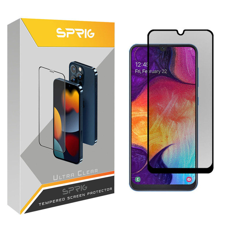 محافظ صفحه نمایش حریم شخصی اسپریگ مدل PRVSP مناسب برای گوشی موبایل سامسونگ Galaxy A50 / A50s