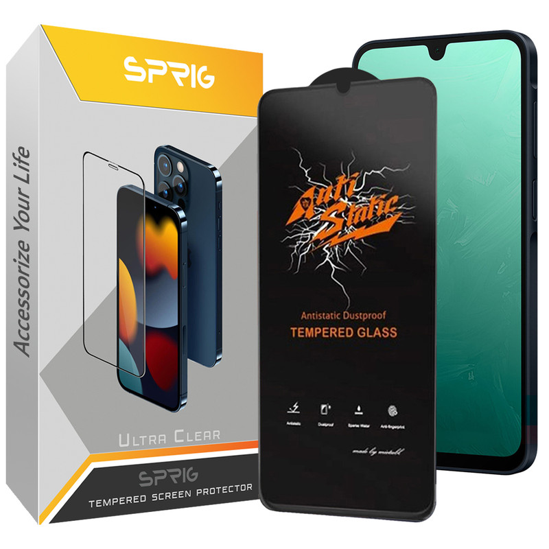 محافظ صفحه نمایش اسپریگ مدل Antistatic_Glass مناسب برای گوشی موبایل سامسونگ Galaxy A15 5G / A15 / M15