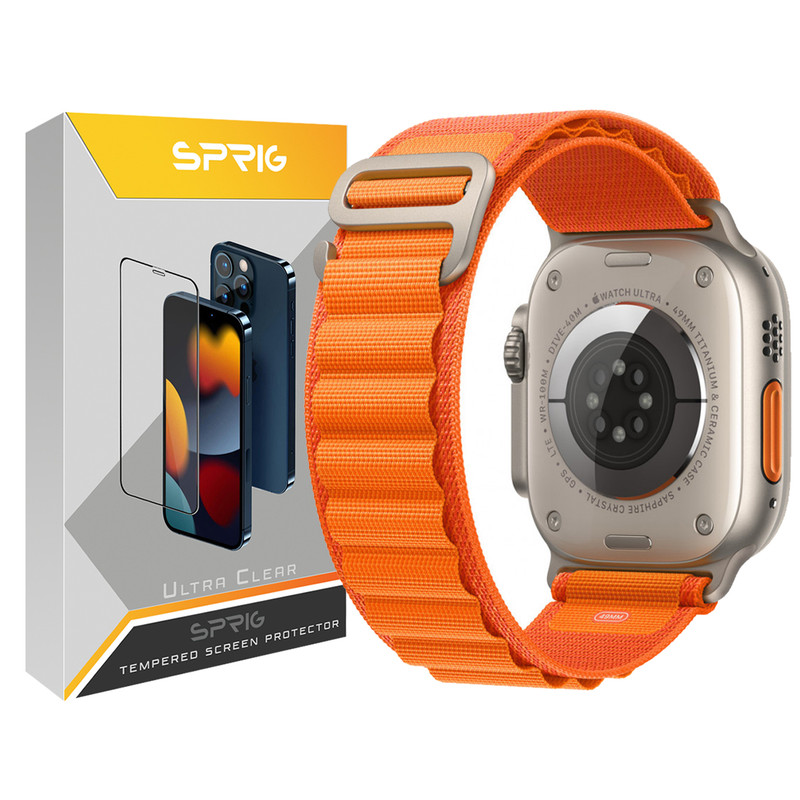 بند اسپریگ مدل Loop Alpine مناسب برای اپل واچ Ultra 49 میلی متر 