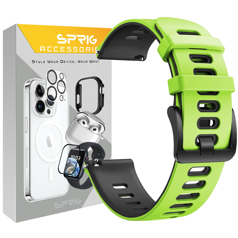 بند اسپریگ مدل Hike Sport مناسب برای ساعت هوشمند شیائومی Amazfit GTS 1 / GTS 2 / GTS 2 mini / GTS 2e / GTS 3 / GTS 4 / GTS 4 mini