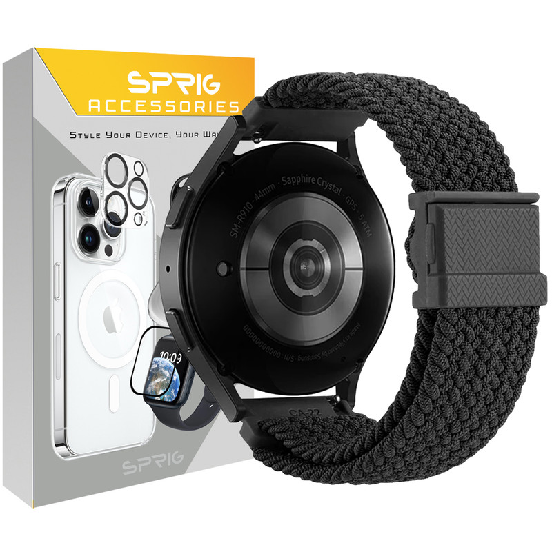 بند اسپریگ مدل Magnetic Braided مناسب برای ساعت هوشمند شیائومی Amazfit GTS 1 / GTS 2 / GTS 2 mini / GTS 2e / GTS 3 / GTS 4 / GTS 4 mini