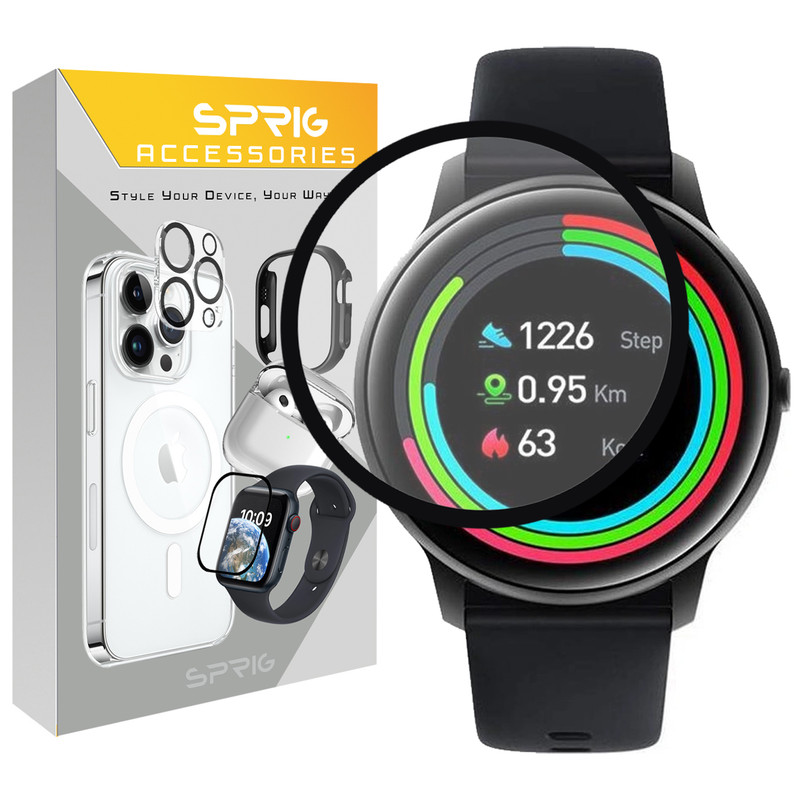 محافظ صفحه نمایش اسپریگ مدل Glass Pmma مناسب برای ساعت هوشمند ایمیلب KW66