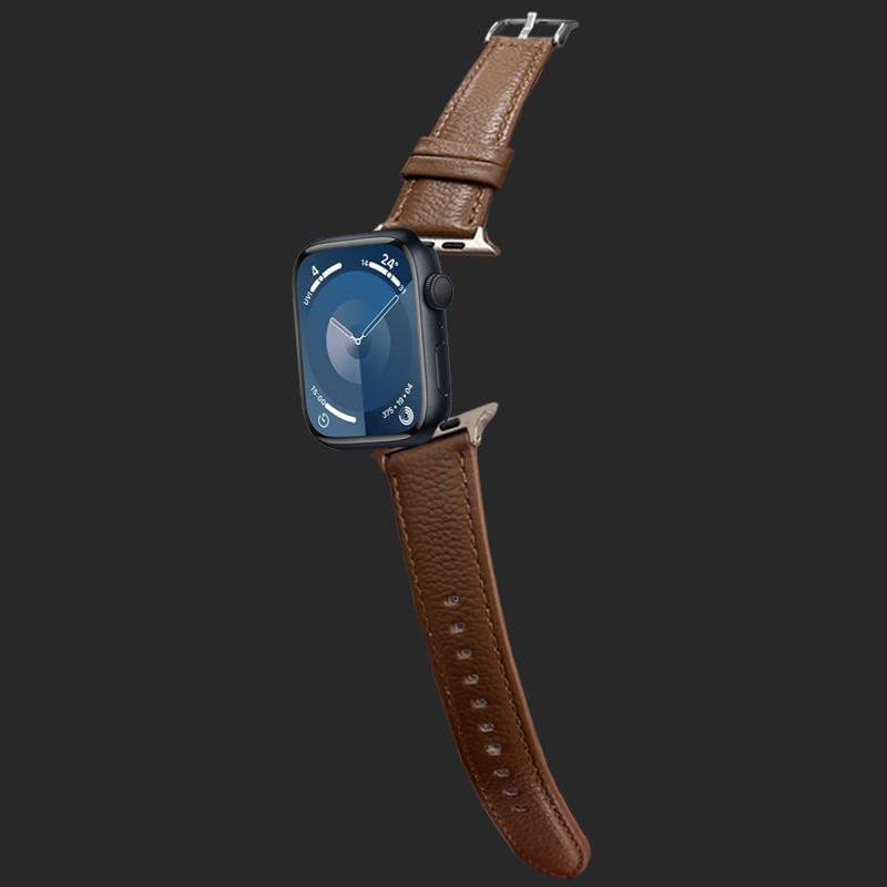 بند اسپریگ مدل Leather GIN مناسب برای اپل واچ 38 / 40 / 41 میلی متر