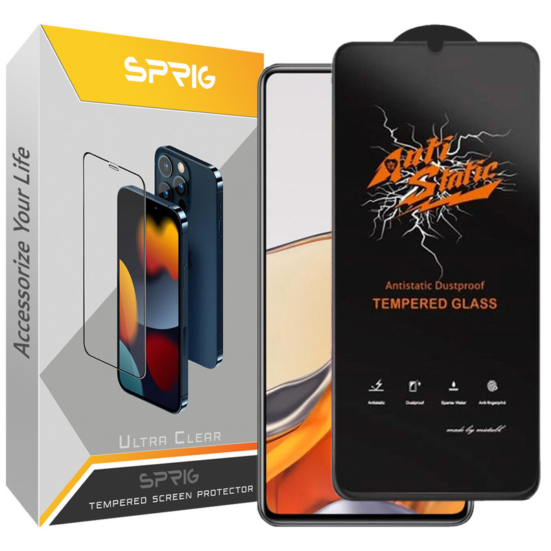 محافظ صفحه نمایش آنتی استاتیک اسپریگ مدل Antistatic_MTB مناسب برای گوشی موبایل سامسونگ Galaxy A23 5G / M02 / M13 5G