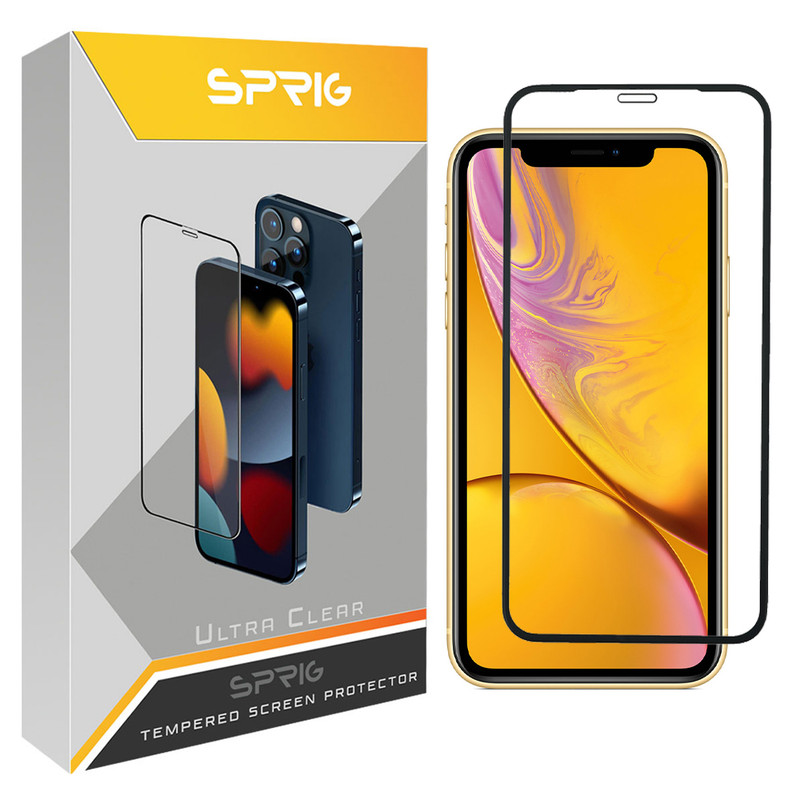 محافظ صفحه نمایش اسپریگ مدل FLSP مناسب برای گوشی موبایل اپل iPhone XR