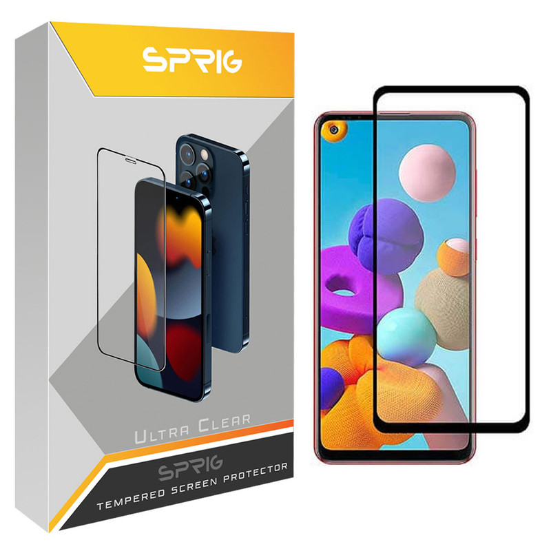 محافظ صفحه نمایش اسپریگ مدل FLSP مناسب برای گوشی موبایل سامسونگ Galaxy A21 / A21s