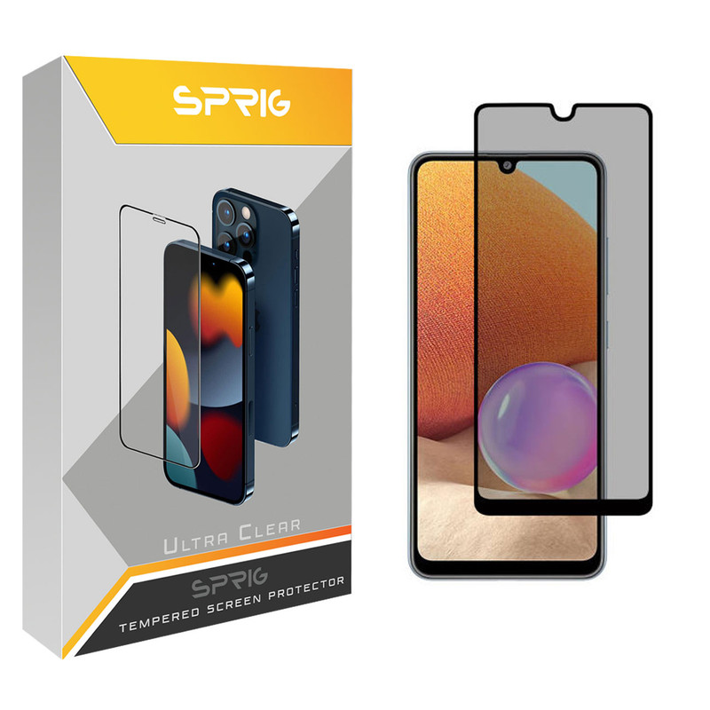 محافظ صفحه نمایش حریم شخصی اسپریگ مدل PRVSP مناسب برای گوشی موبایل سامسونگ Galaxy A32 4G