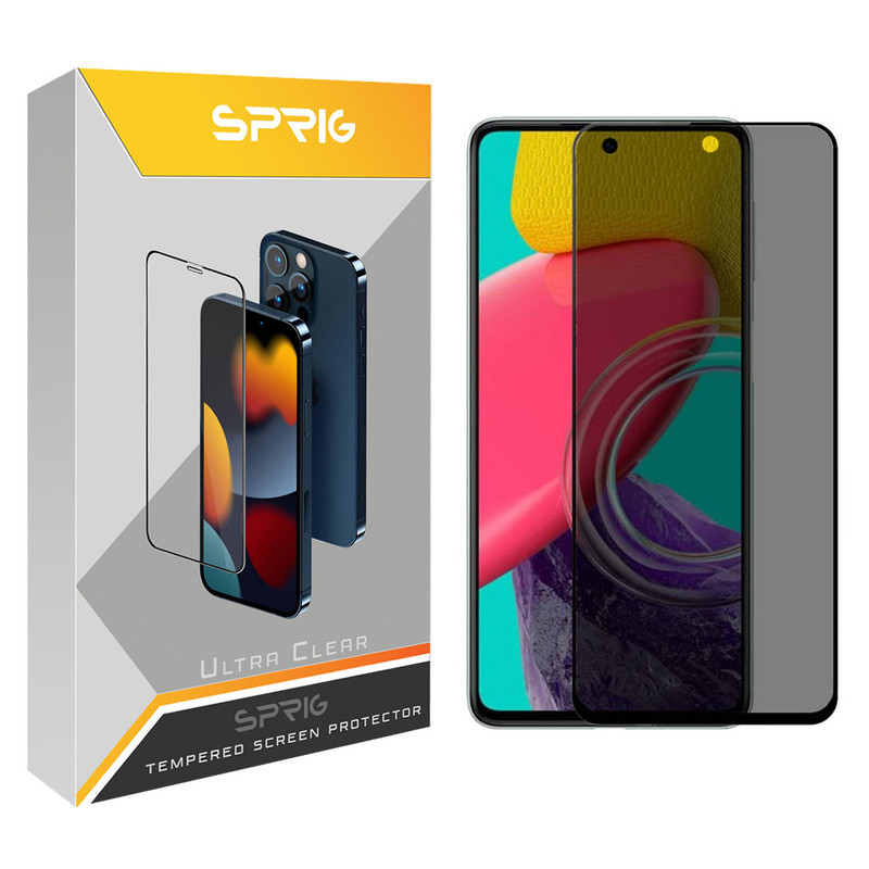 محافظ صفحه نمایش حریم شخصی اسپریگ مدل PRVSP مناسب برای گوشی موبایل سامسونگ Galaxy M53 5G