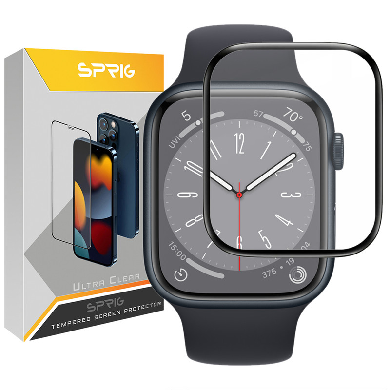 محافظ صفحه نمایش اسپریگ مدل PM-MSP مناسب برای اپل واچ سری 8 45 میلی متری