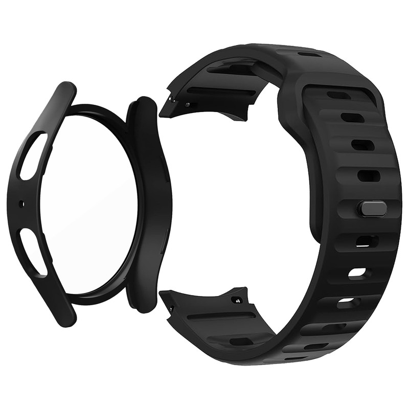 بند اسپریگ مدل Spig ORG Guard مناسب برای ساعت هوشمند سامسونگ Galaxy Watch 7 44mm به همراه کاور