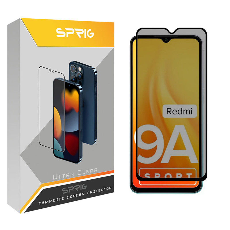 محافظ صفحه نمایش حریم شخصی اسپریگ مدل PRVSP مناسب برای گوشی موبایل شیائومی Redmi 9A Sport