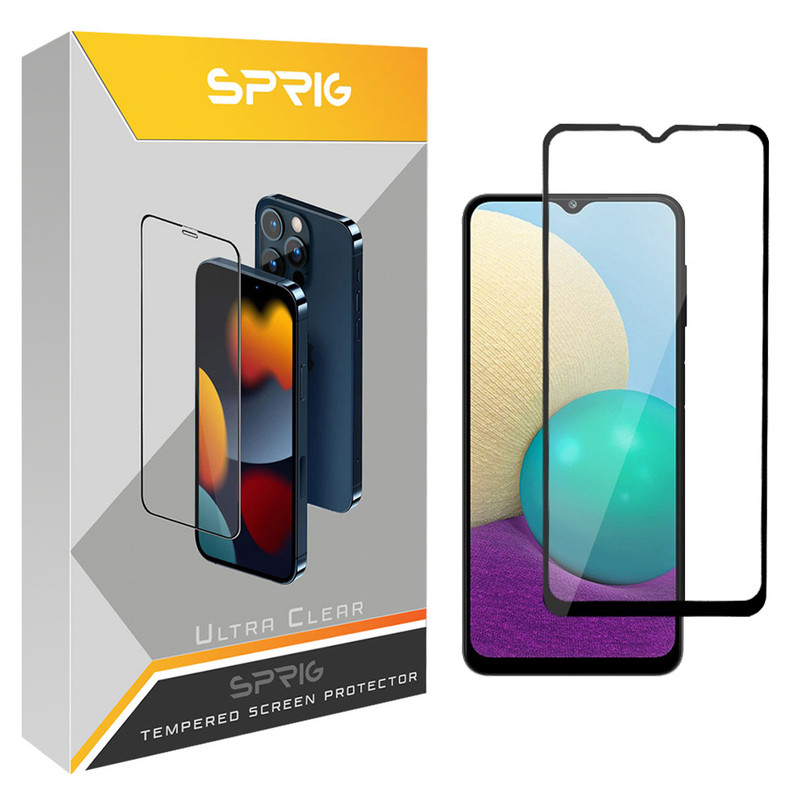 محافظ صفحه نمایش اسپریگ مدل FLSP مناسب برای گوشی موبایل سامسونگ Galaxy A02