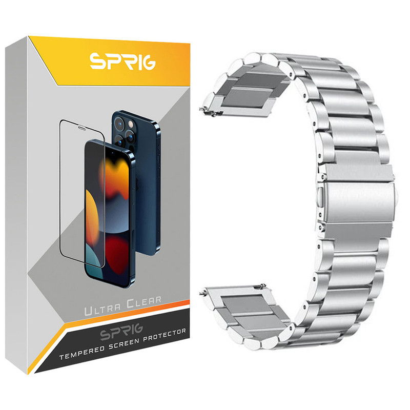 بند اسپریگ مدل 3Bead-TW مناسب برای ساعت هوشمند سامسونگ Galaxy Gear S3 / Galaxy Watch 3 45mm / Watch 46mm / S3 Frontier / S3 Classic