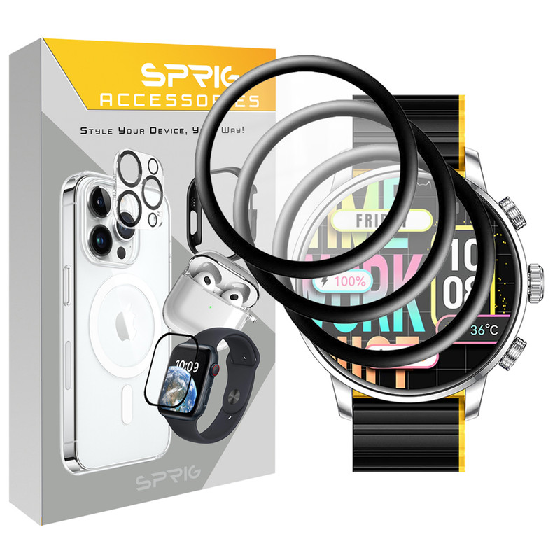 محافظ صفحه نمایش نانو اسپریگ مدل Pmma-SPG مناسب برای ساعت هوشمند کیسلکت KR2 بسته سه عددی