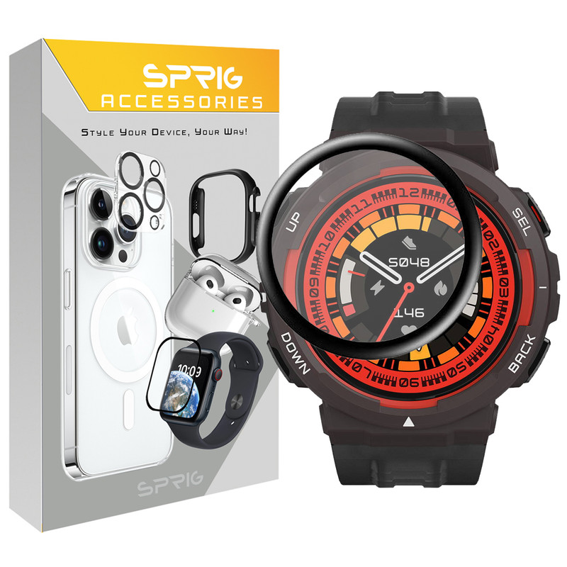 محافظ صفحه نمایش نانو اسپریگ مدل Pmma-SPG مناسب برای ساعت هوشمند امیزفیت Active Edge