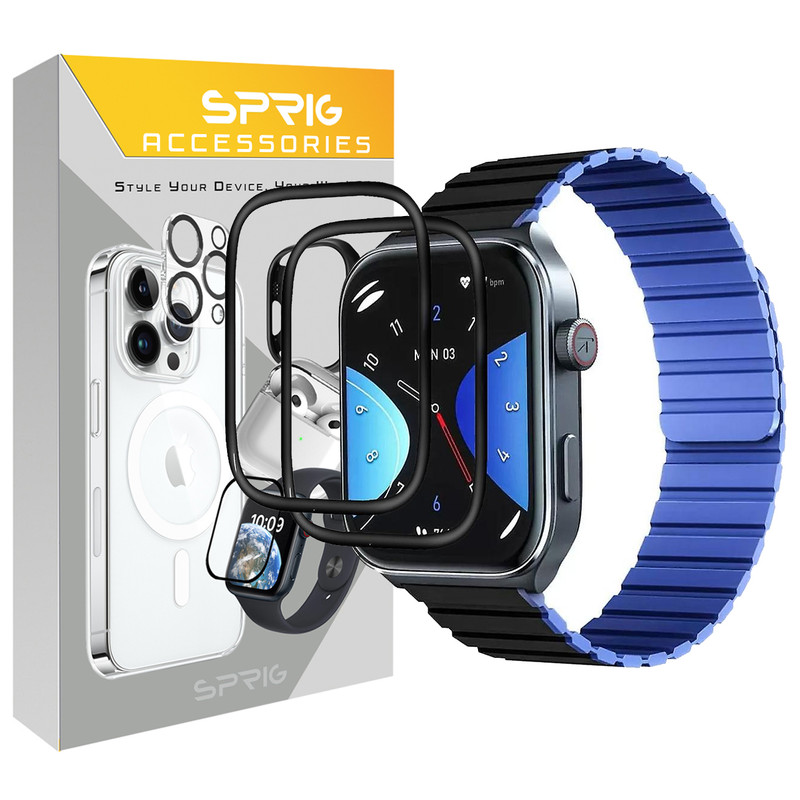 محافظ صفحه نمایش نانو اسپریگ مدل Pmma-SPG مناسب برای ساعت هوشمند کیسلکت KS2 بسته دو عددی