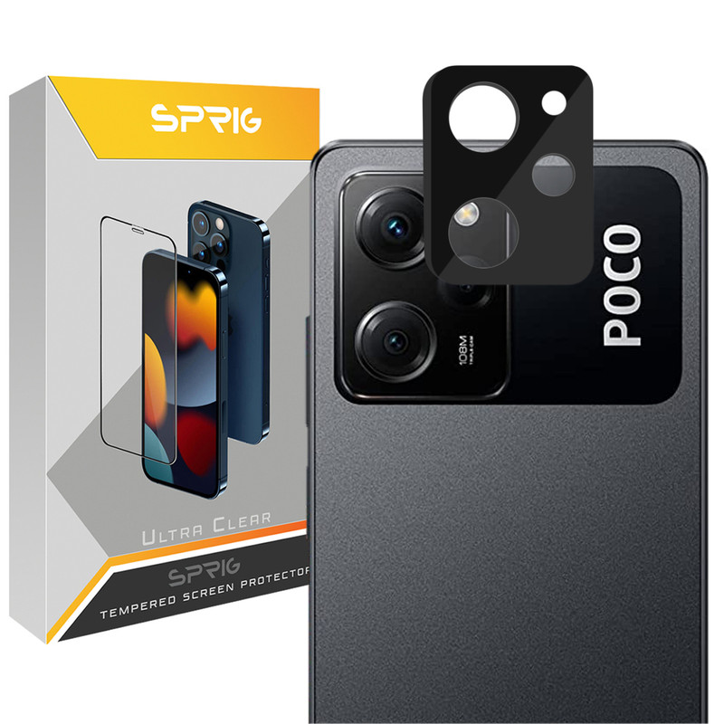 محافظ لنز دوربین اسپریگ مدل 3D-SP مناسب برای گوشی موبایل شیائومی Poco X5 Pro 5G