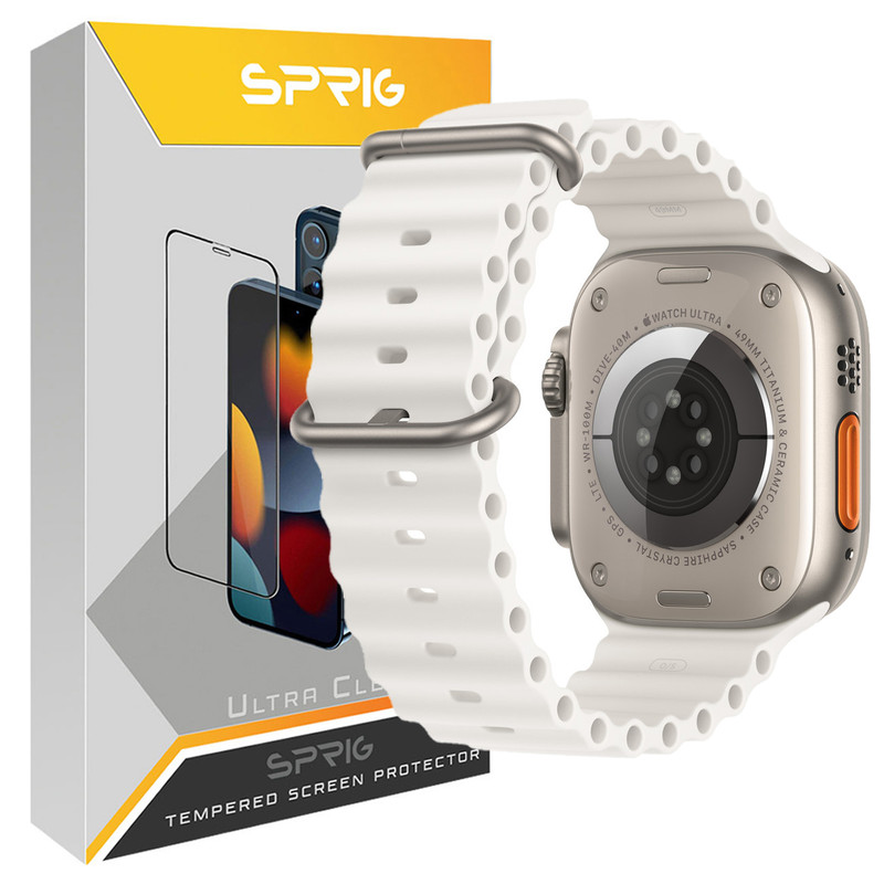 بند اسپریگ مدل Ocean مناسب برای ساعت هوشمند هاینو تکو T94 Ultra Max / T93 Ultra Max / T89 Ultra Max / T99 Ultra Max