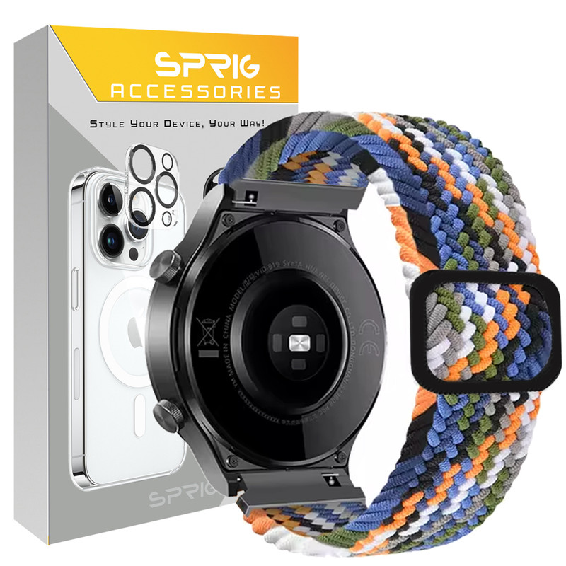 بند اسپریگ مدل Braided Colors Solo مناسب برای ساعت هوشمند شیائومی Amazfit GTS / GTS 2 / GTS 2 mini