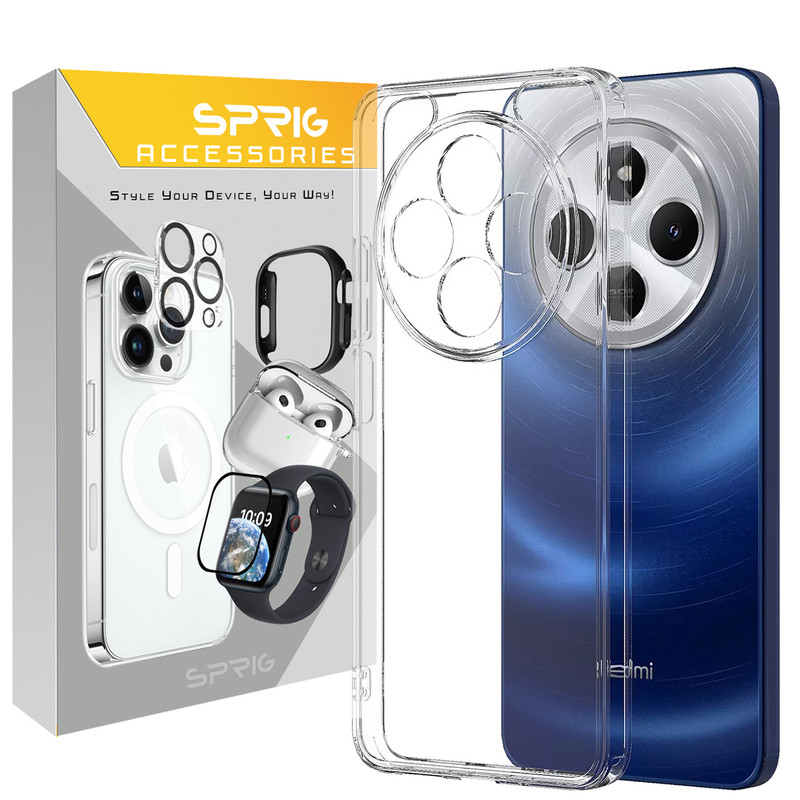 کاور اسپریگ مدل Clear-SP مناسب برای گوشی موبایل شیائومی Redmi 14C