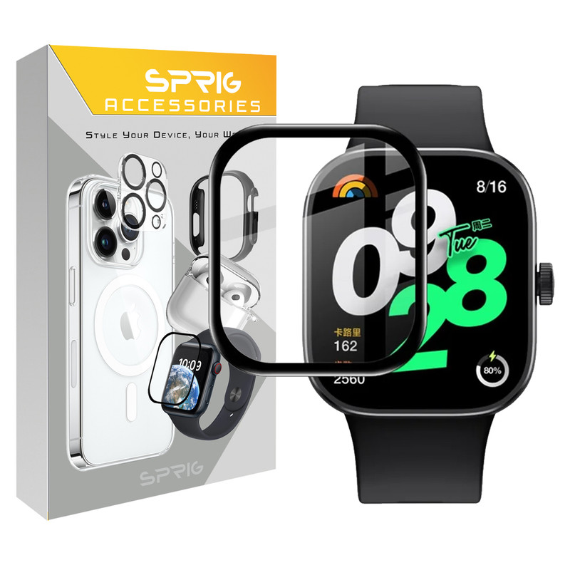 محافظ صفحه نمایش اسپریگ مدل Pmma-SPG مناسب برای ساعت هوشمند شیائومی Redmi Watch 4